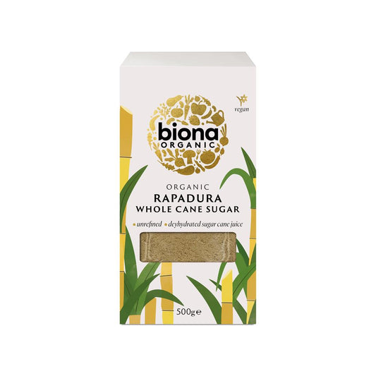 Biona_Organic Rapadura/Succanat Wholecane sugar - 500g