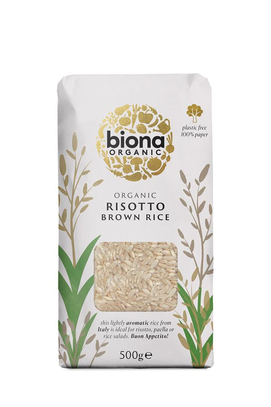 Biona_Risotto Rice - Brown- Organic 500g