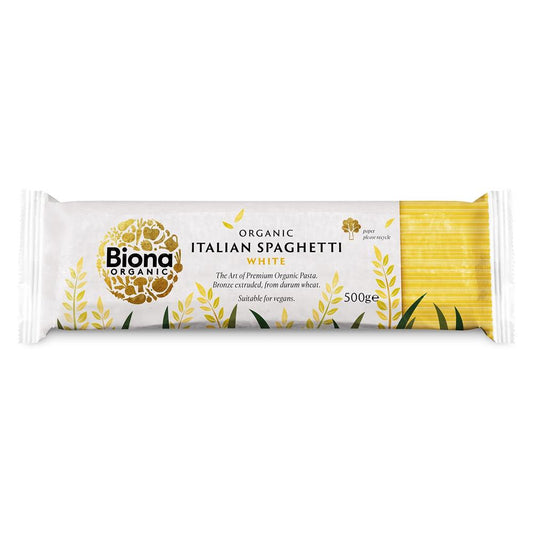 Biona_Organic Italian White Spaghetti Pasta 500g