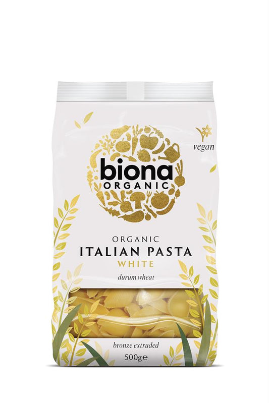 Biona_Organic White Conchiglie Pasta 500g