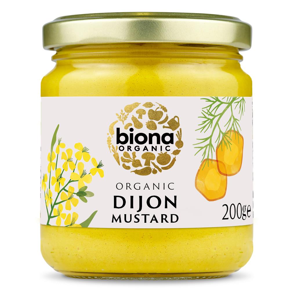 Biona_Organic Dijon Mustard 200g