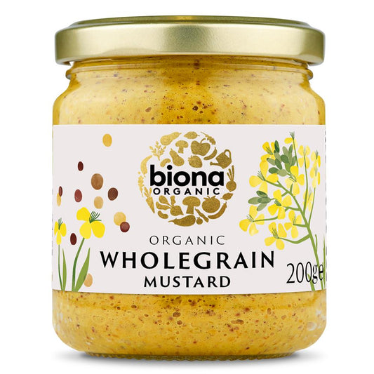 Biona_Organic Wholegrain Mustard 200g