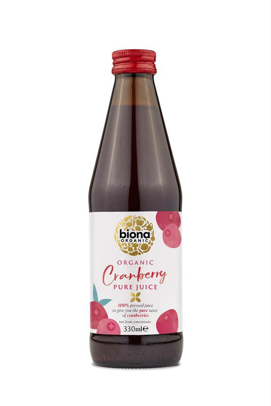 Biona_Organic Cranberry Juice Pure 330ml