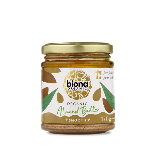 Biona_Organic Almond Butter Smooth 170g