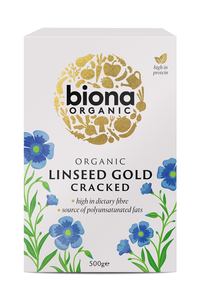 Biona_Organic Cracked Linseed Gold 500g