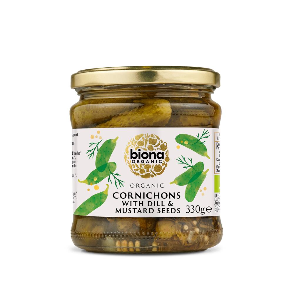Biona_Organic Cornichons 330g