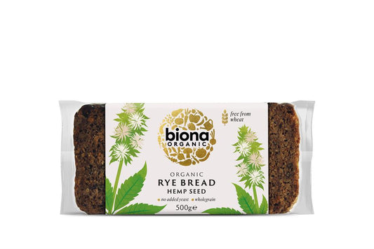 Biona_Organic Rye Bread - Hemp Seed - 500g