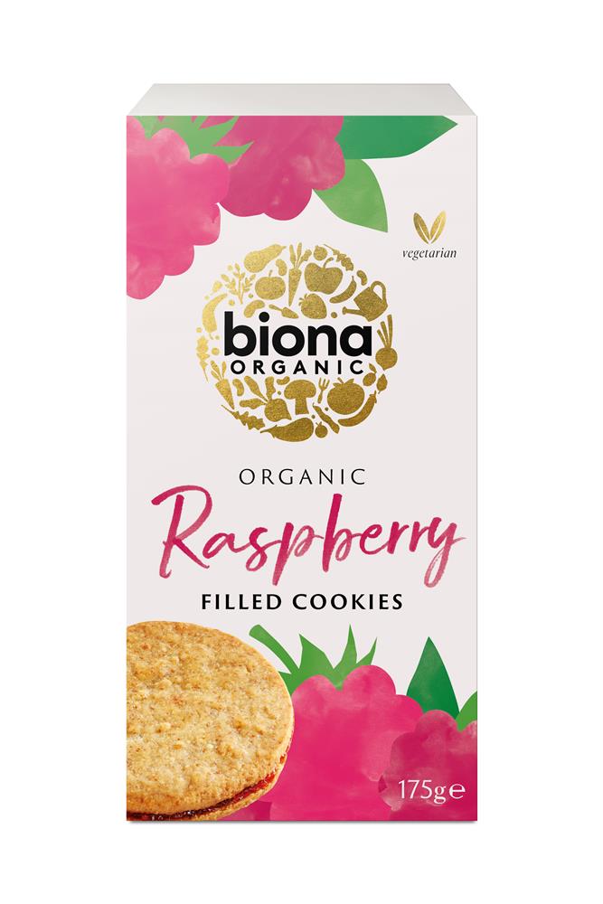 Biona_Organic Raspberry Filled Cookies 175g-pack of 2