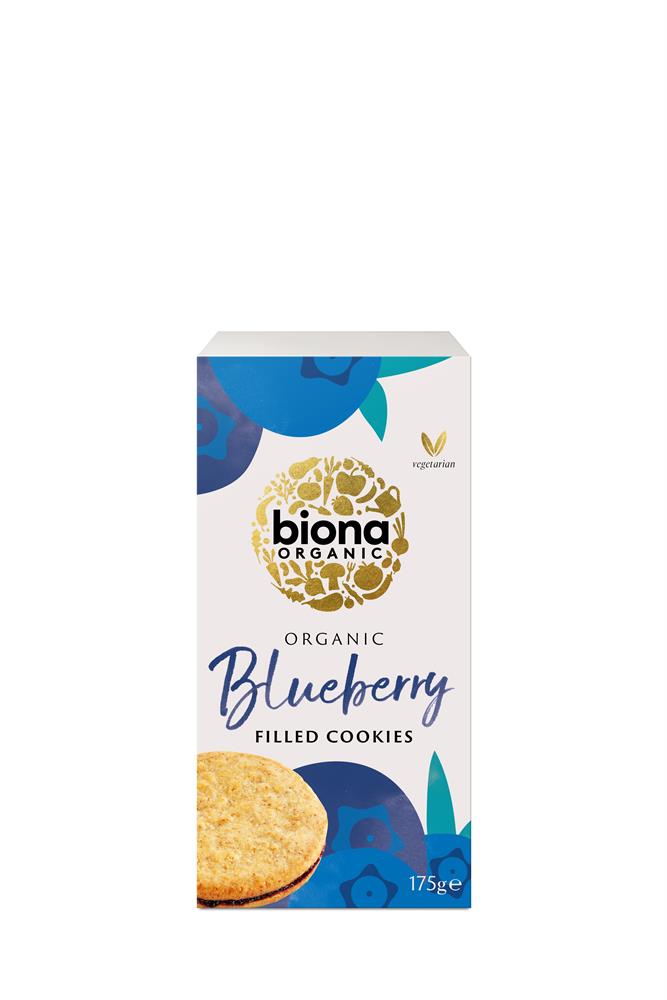 Biona_Organic Blueberry Filled Cookies 175g