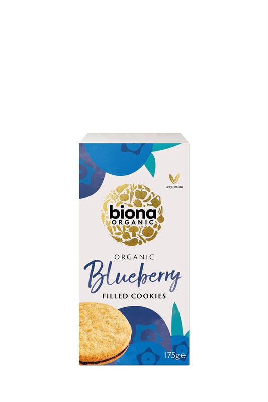 Biona_Organic Blueberry Filled Cookies 175g
