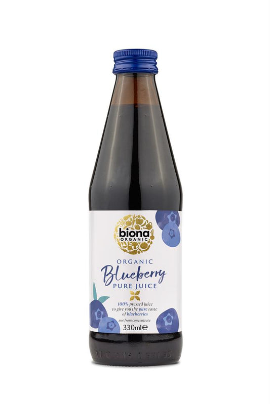 Biona_Organic Blueberry Juice Pure 100% 330ml