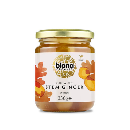 Biona_Organic Stem Ginger in Syrup 330g