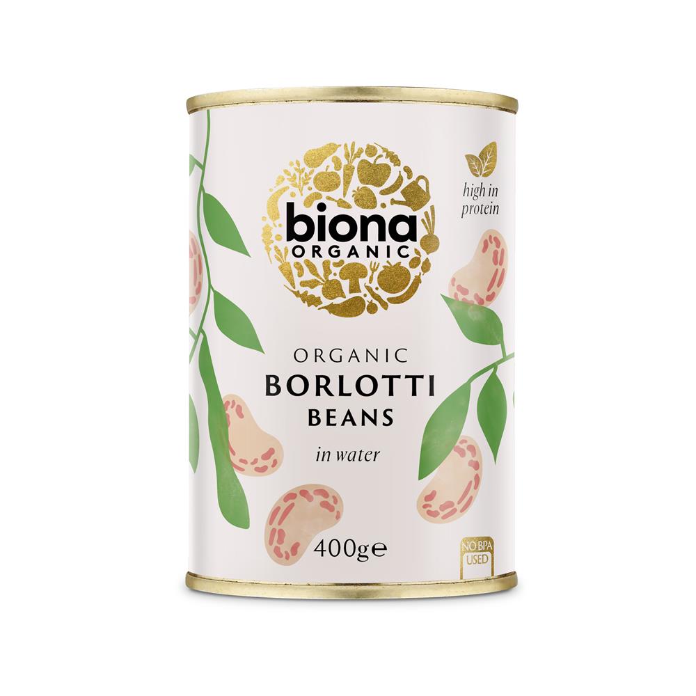 Biona_Organic Borlotti Beans 400g