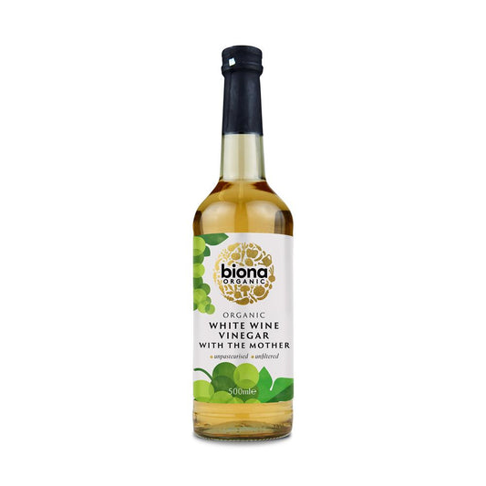 Biona_Organic White Wine Vinegar 500ml