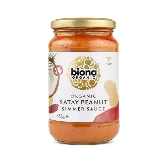 Biona_Satay Spicy Peanut Simmer Sauce Organic 350g