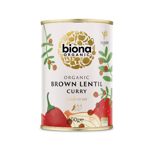 Biona_Organic Brown Lentil Curry 400g