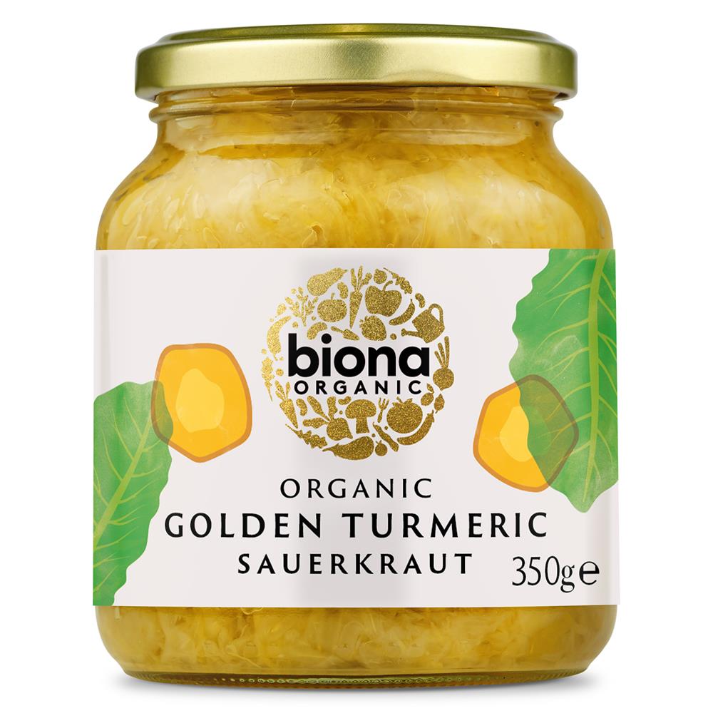 Biona_Organic Golden Turmeric Sauerkraut 350g