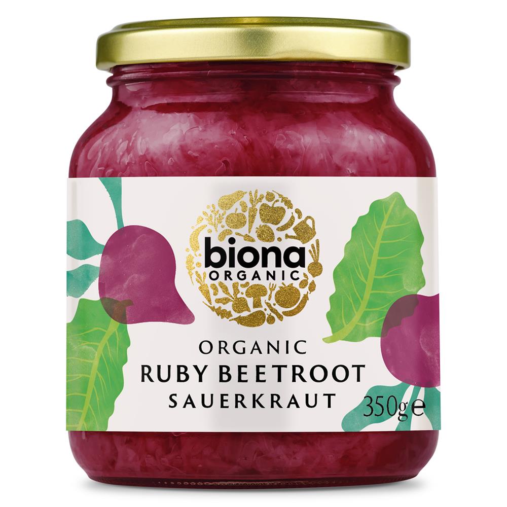 Biona_Organic Ruby Sauerkraut 350g