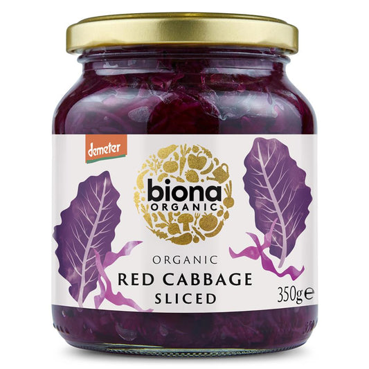 Biona_Organic Red Cabbage Sliced Demeter 350g