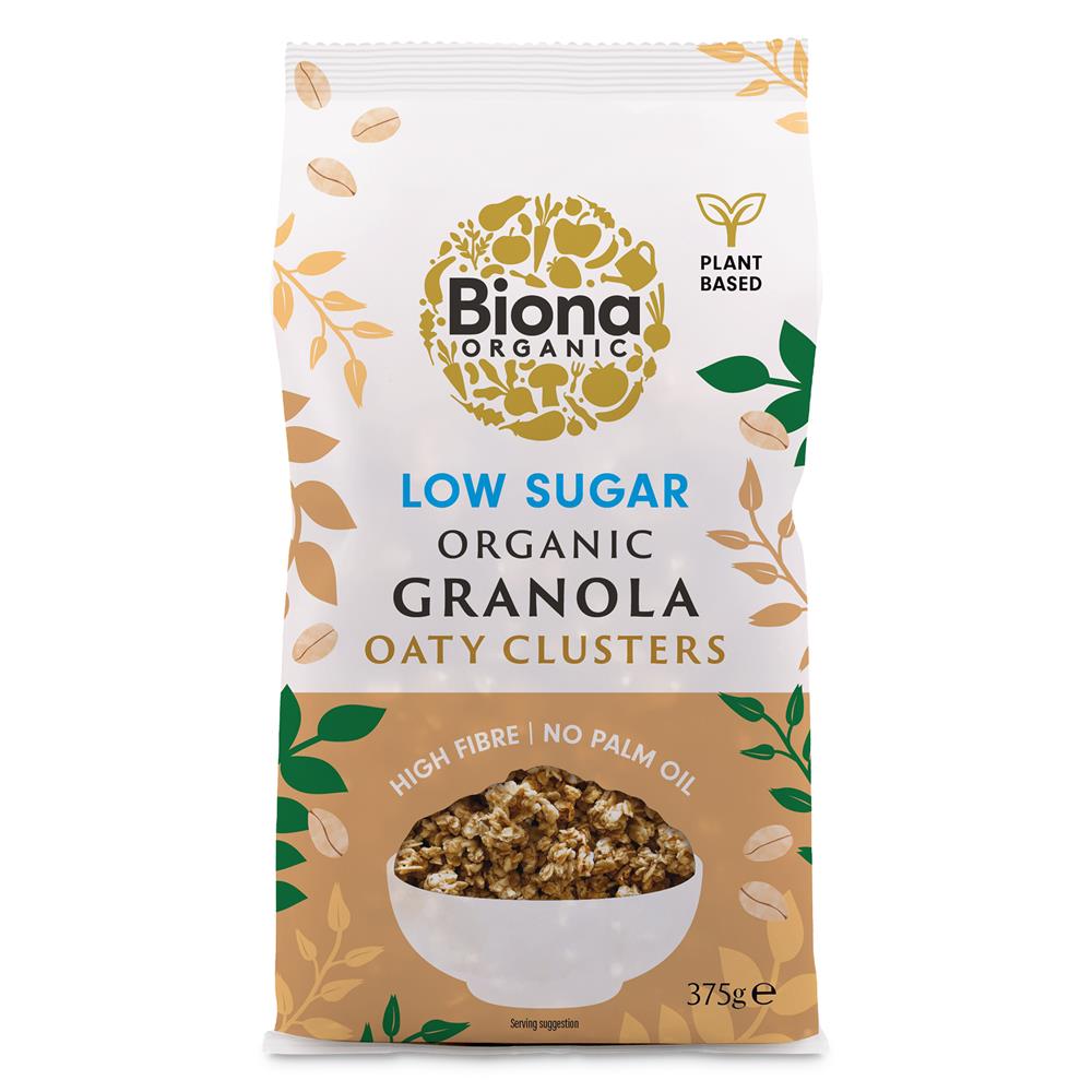 Biona_Organic Granola Oaty Clusters Low Sugar 375g