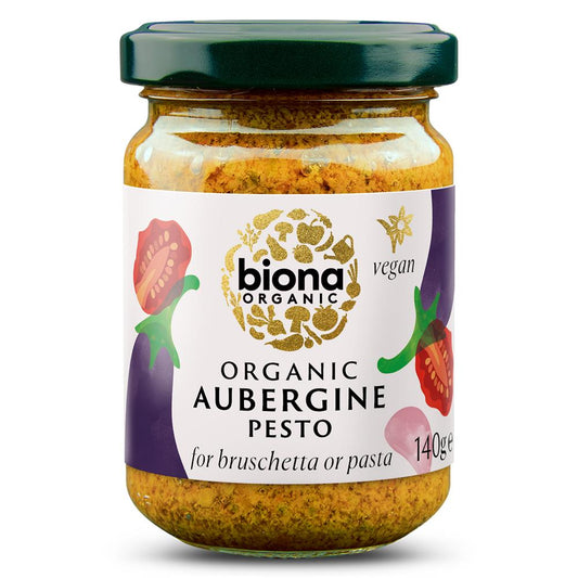 Biona_Aubergine Pesto Organic 140g