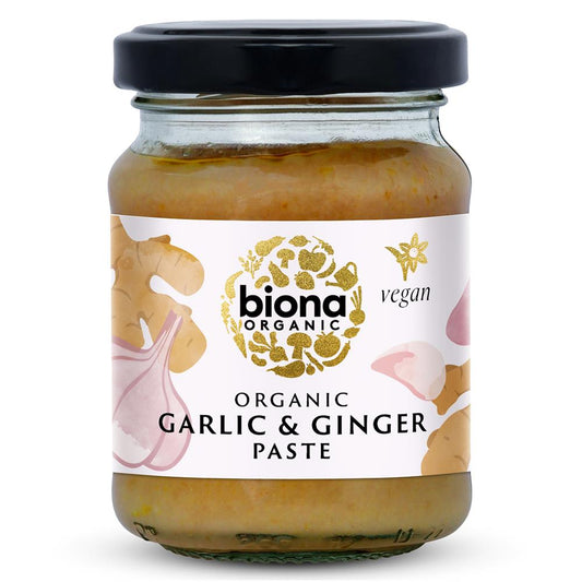 Biona_Garlic & Ginger Paste Organic 130g