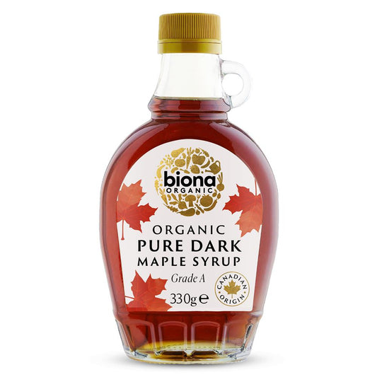 Biona_Organic Pure Maple Syrup Dark Grade A 330g