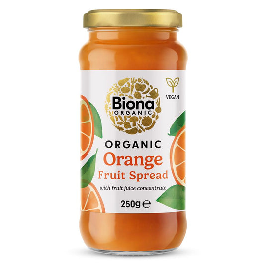 Biona_Orange Fruit Spread Org (sweetened with fruit juice) 250g