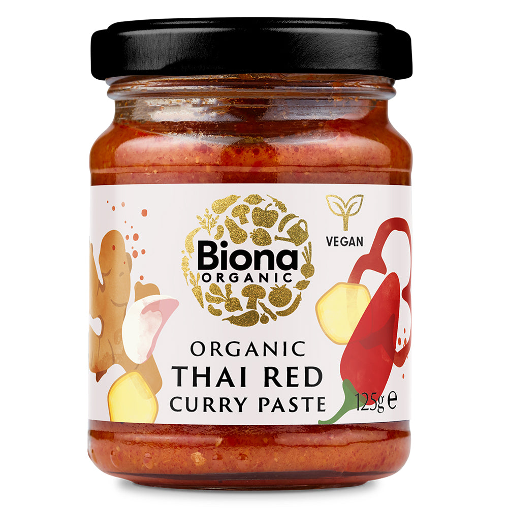 Biona_Organic Thai Red Curry Paste 125g
