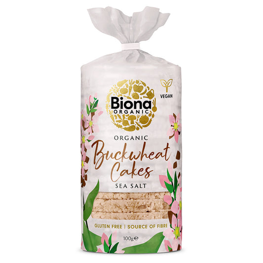 Biona_Organic Buckwheat Cakes - Gluten Free 100g-pack of 2