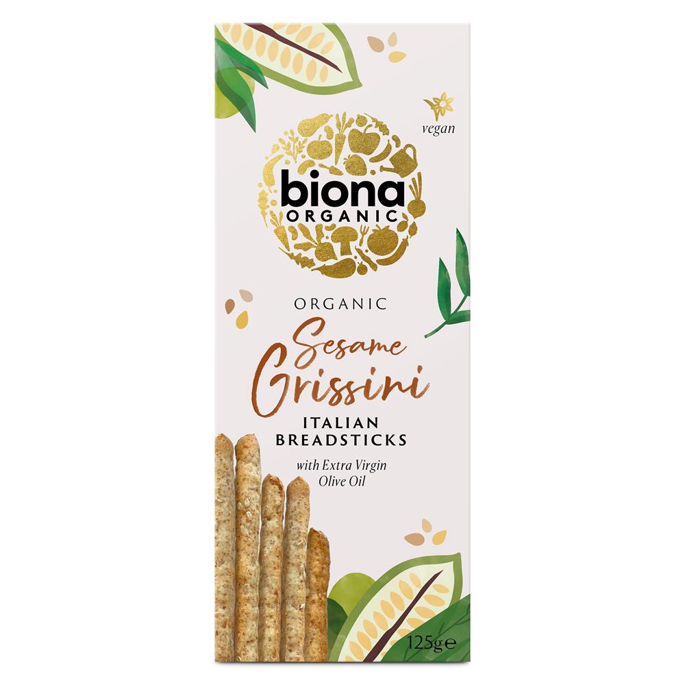 Biona_Organic Sesame Grissini 125g