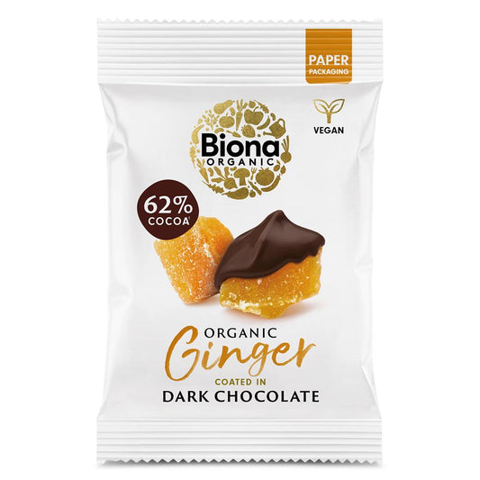 Biona_Organic Dark Chocolate Ginger 60g