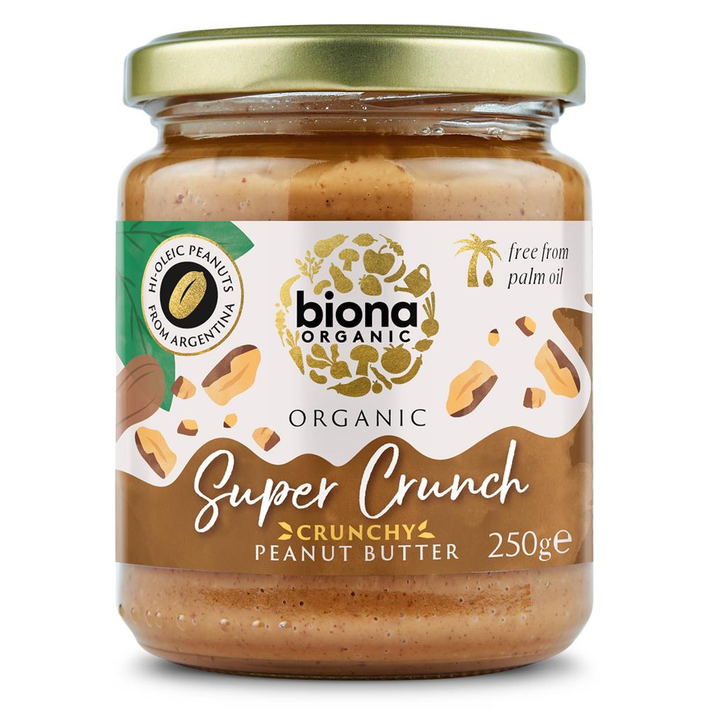 Biona_Hi Oleic Super Crunch Peanut Butter Organic 250g