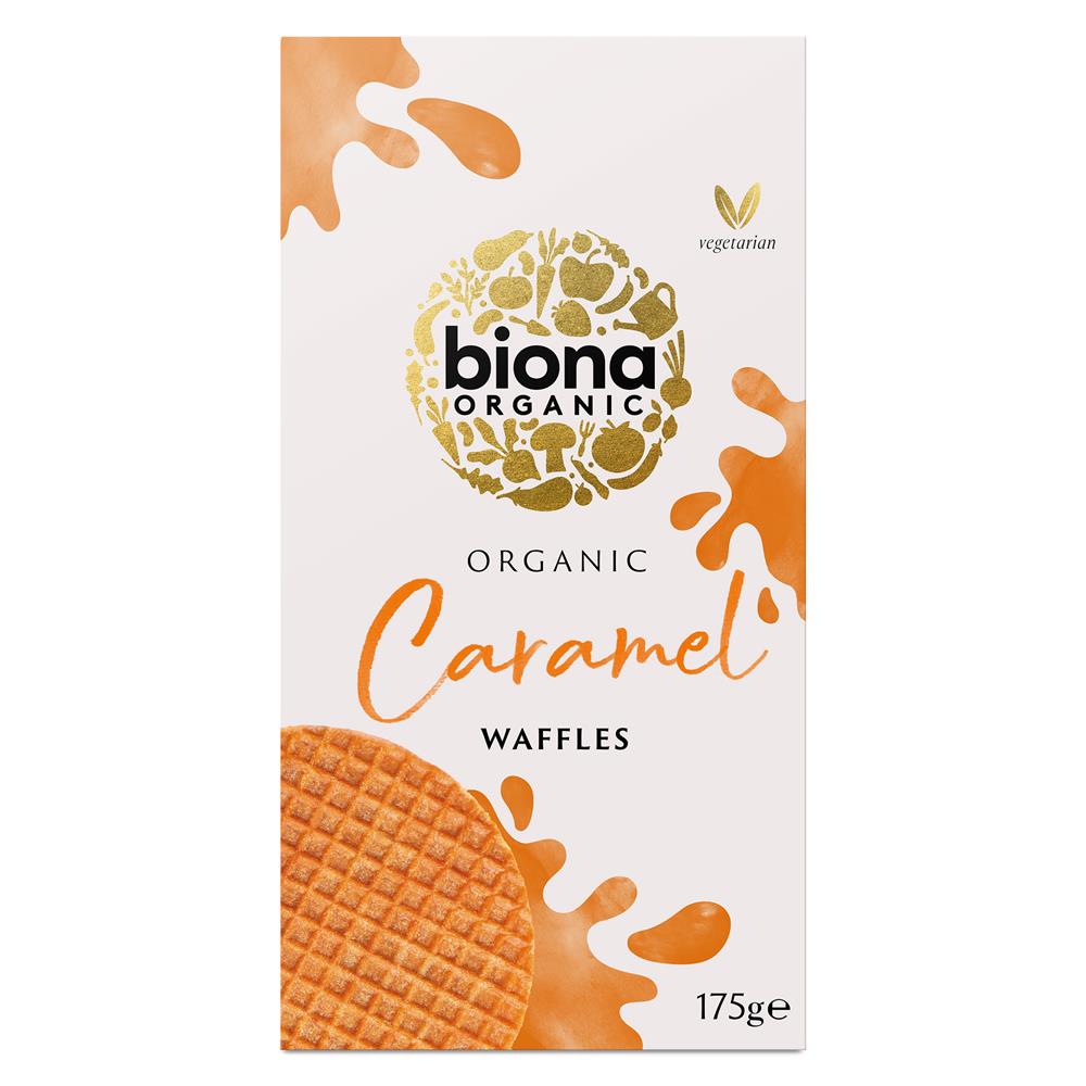 Biona_Organic Caramel Syrup Waffles 175g