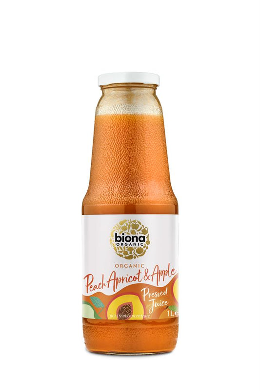 Biona_Organic Peach Apricot & Apple Juice 1 Litre