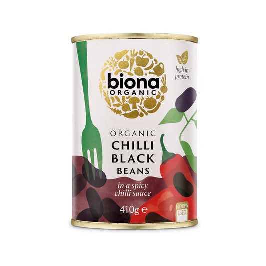 Biona_Chilli Black Beans Organic 400g