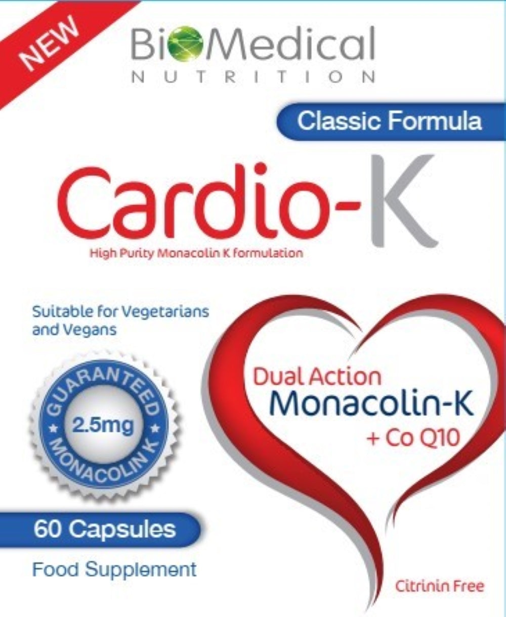 Bio Medical_Classic Cardio-K 60 Capsules (2.5mg Monacolin K)