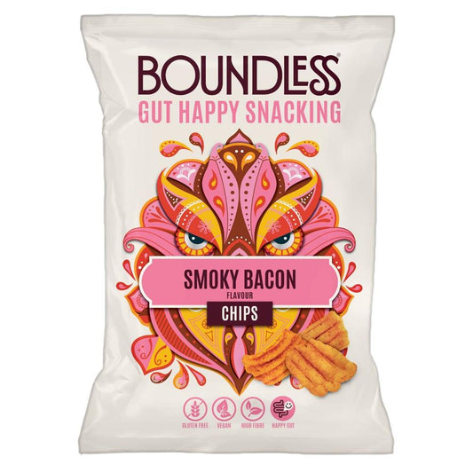 Boundless_Smoky Bacon Chips Sharing Bag 80g-Pack of 10