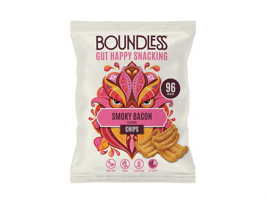 Smoky Bacon Chips 23g-Pack of 6