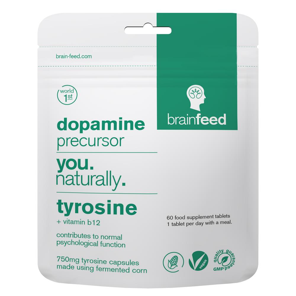 Brain Feed_Dopamine Precursor - Tyrosine 800mg 60 capsule