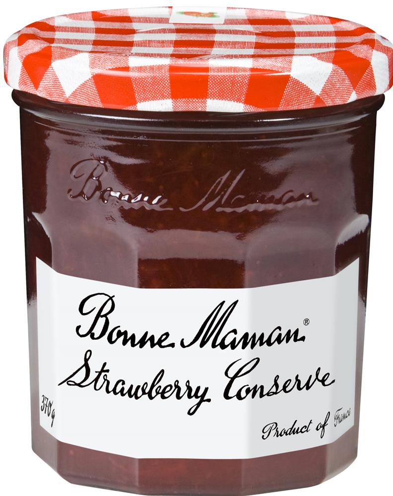 Bonne Maman Strawberry Conserve 370g-pack of 2