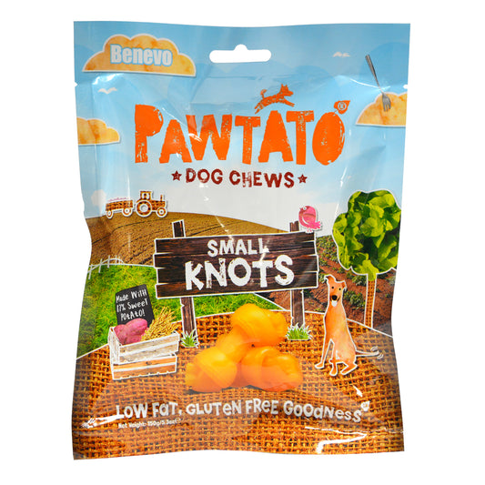 Benevo_Pawtato Knots Small 150g-Pack of 4