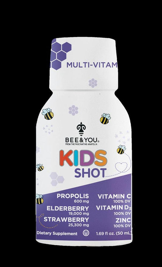 Bee and You_Propolis Elderberry Shots for Kids 50ml-pack of 2