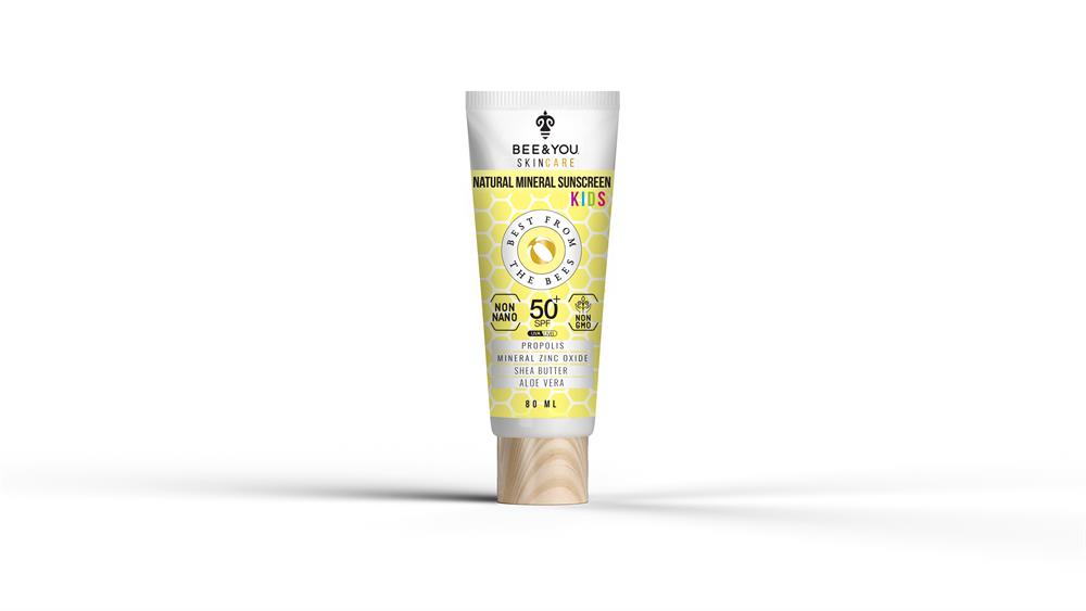 Bee and You_Natural Mineral Sunscreen Cream Kids 80ml