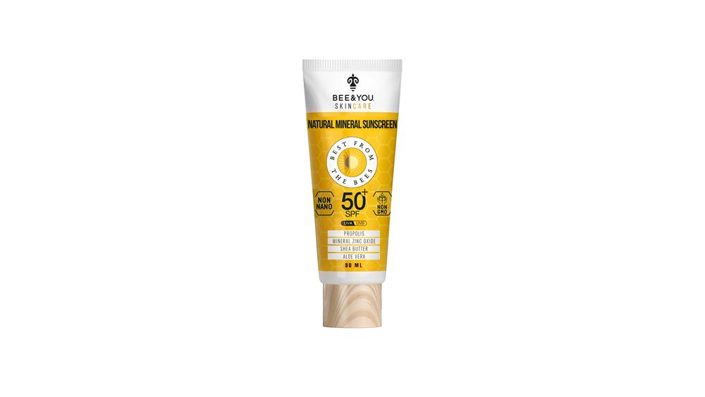 Bee and You_Natural Mineral Sunscreen Cream for Face 40ml