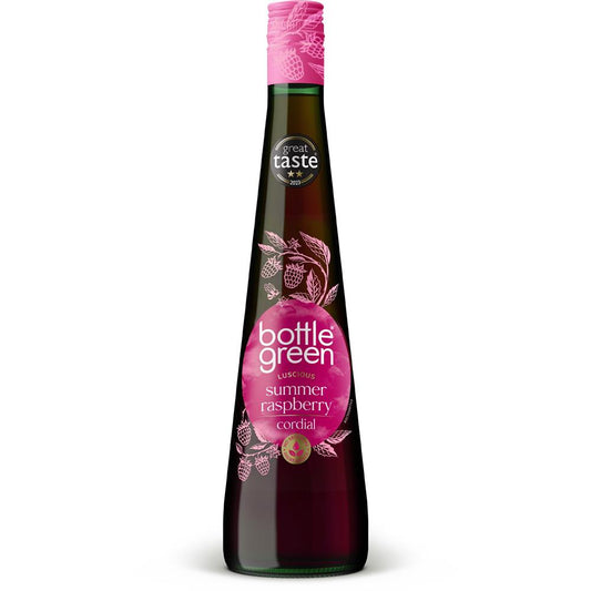 Bottle Green_Plump Summer Raspberry Cordial 500ml