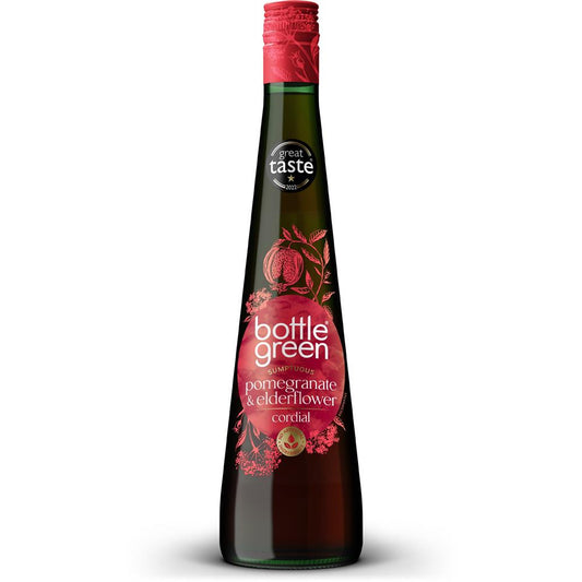 Bottle Green_Pomegranate & Elderflower Cordial 500ml