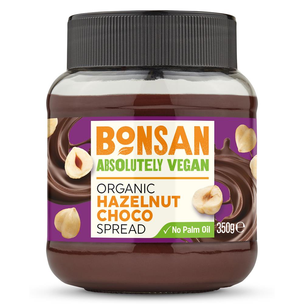 Bonsan_Organic Vegan Mylk Hazelnut Cocoa Spread 350g