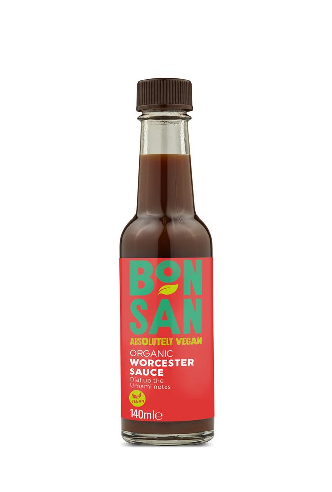 Bonsan_Organic Vegan Worcester Sauce 140ml