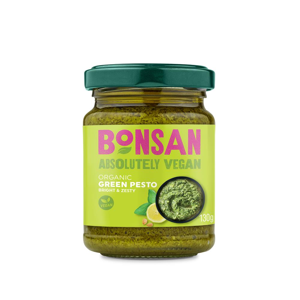 Bonsan_Organic Vegan Green Pesto 130g
